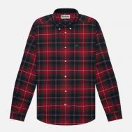 Мужская рубашка  Fortrose Tailored, цвет красный, размер L Barbour