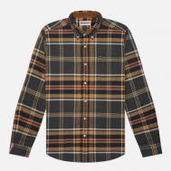 Мужская рубашка  Ronan Tailored Checked, цвет серый, размер XL Barbour