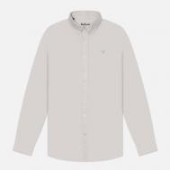 Мужская рубашка  Oxford Tailored, цвет бежевый, размер XL Barbour