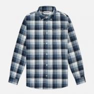 Мужская рубашка  Hillroad Tailored, цвет синий, размер XL Barbour