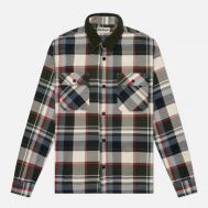 Мужская рубашка  Grasmoor Relaxed Checked, цвет оливковый, размер L Barbour