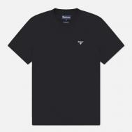 Мужская футболка  Essential Sports, цвет чёрный, размер L Barbour