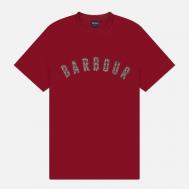 Мужская футболка  Boughs Graphic, цвет красный, размер XXL Barbour