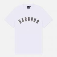 Мужская футболка  Boughs Graphic, цвет белый, размер XL Barbour