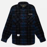 Мужская рубашка  Uniform Flannel, цвет чёрный, размер XL Alpha Industries