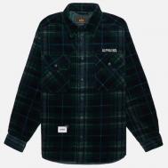 Мужская рубашка  Uniform Flannel, цвет зелёный, размер M Alpha Industries