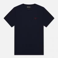 Мужская футболка  Essential Sports, цвет синий, размер XXL Barbour