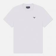 Мужская футболка  Essential Sports, цвет белый, размер L Barbour