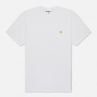 Мужская футболка  Chase, цвет белый, размер XS Carhartt WIP