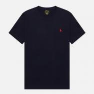 Мужская футболка  Custom Fit Crew Neck 26/1 Jersey, цвет синий, размер XL Polo Ralph Lauren