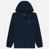 Мужская куртка ветровка  Zip Through Hooded, цвет синий, размер M Lyle & Scott