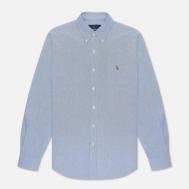 Мужская рубашка  Slim Fit Oxford, цвет голубой, размер M Polo Ralph Lauren