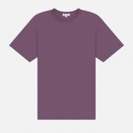 Мужская футболка  Snekkersten Organic Arch Print, цвет фиолетовый, размер L NORSE PROJECTS