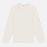 Мужской лонгслив  Isefjord Compact Cotton, цвет бежевый, размер M NORSE PROJECTS