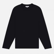 Мужской лонгслив  Isefjord Compact Cotton, цвет чёрный, размер XXL NORSE PROJECTS