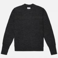 Мужской свитер  Henning Cotton Wool Rib, цвет серый, размер XL NORSE PROJECTS