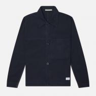 Мужская рубашка  Arresskov Compact Cotton, цвет синий, размер XL NORSE PROJECTS