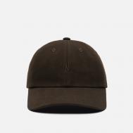Кепка  Cotton Wool Herringbone Twill 6-Panel, цвет коричневый NORSE PROJECTS