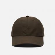 Кепка  Wax Cotton 6-Panel Cap, цвет коричневый NORSE PROJECTS