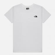 Женская футболка  Simple Dome Crew Neck, цвет белый, размер L THE NORTH FACE