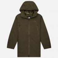 Мужская куртка парка  TNF Range Down, цвет оливковый, размер XXL THE NORTH FACE