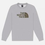 Мужская толстовка  Drew Peak Regular Crew, цвет серый, размер XXL THE NORTH FACE
