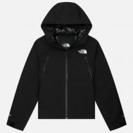 Женский пуховик  Mountain Range Down Hooded, цвет чёрный, размер M THE NORTH FACE