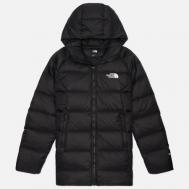Женская куртка парка  Hyalite Down Hooded, цвет чёрный, размер S THE NORTH FACE