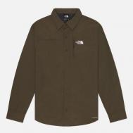Мужская рубашка  Sequoia, цвет оливковый, размер M THE NORTH FACE