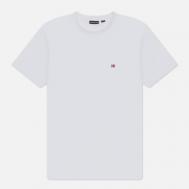 Мужская футболка  Salis Summer, цвет белый, размер M Napapijri