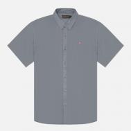 Мужская рубашка  Linen, цвет серый, размер XL Napapijri