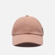 Кепка  Double Fox Head Faded, цвет розовый Maison Kitsune