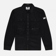 Мужская рубашка  Shields Overshirt, цвет чёрный, размер M WEEKEND OFFENDER