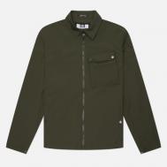 Мужская рубашка  Southbank Overshirt, цвет зелёный, размер S WEEKEND OFFENDER