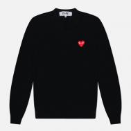 Мужской свитер  Red Emblem V-Neck, цвет чёрный, размер XXL Comme des Garcons PLAY