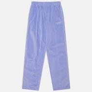 Женские брюки  Script Velour Track, цвет фиолетовый, размер M Sporty & Rich