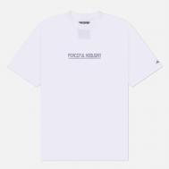 Мужская футболка  808, цвет белый, размер M Peaceful Hooligan