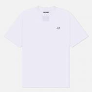 Мужская футболка  Queensbury, цвет белый, размер XXL Peaceful Hooligan