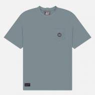 Мужская футболка  Duke Classic, цвет голубой, размер XL Peaceful Hooligan