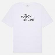 Мужская футболка  Pillar Comfort, цвет белый, размер M Maison Kitsune