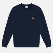 Мужская толстовка  Fox Head Regular, цвет синий, размер XXL Maison Kitsune