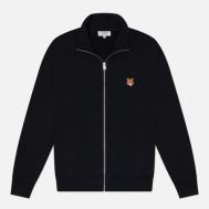 Мужская толстовка  Fox Head Zipped Regular, цвет чёрный, размер XL Maison Kitsune
