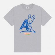 Мужская футболка  Mad Rabbit, цвет серый, размер S ALLTIMERS