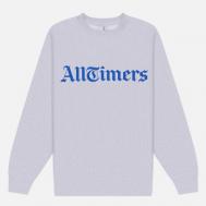 Мужская толстовка  Times Crew, цвет серый, размер L ALLTIMERS