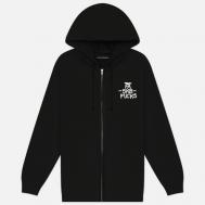 Мужская толстовка  SK8 Fucks Zip Hoodie, цвет чёрный, размер S FUCKING AWESOME