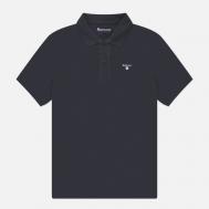 Мужское поло  Sports, цвет синий, размер S Barbour