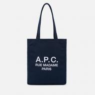 Сумка  Lou Rue Madame Tote, цвет синий A.P.C.