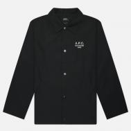 Мужская куртка ветровка  Regis Lightweight, цвет чёрный, размер M A.P.C.