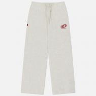 Женские брюки  Rush Logo Sweat, цвет бежевый, размер L KANGOL