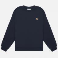 Женская толстовка  Baby Fox Comfort, цвет синий, размер S Maison Kitsune